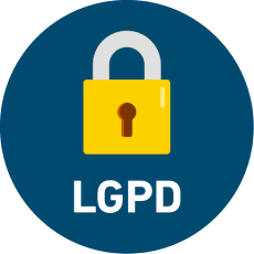 Imagem de um cadeado representando a segurança dos dados que a LGPD garante